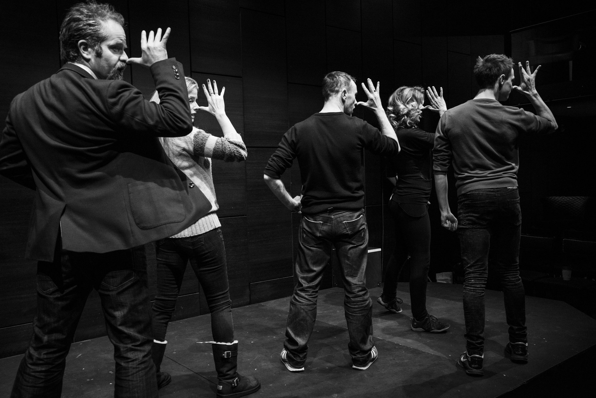 In the rehearsal room