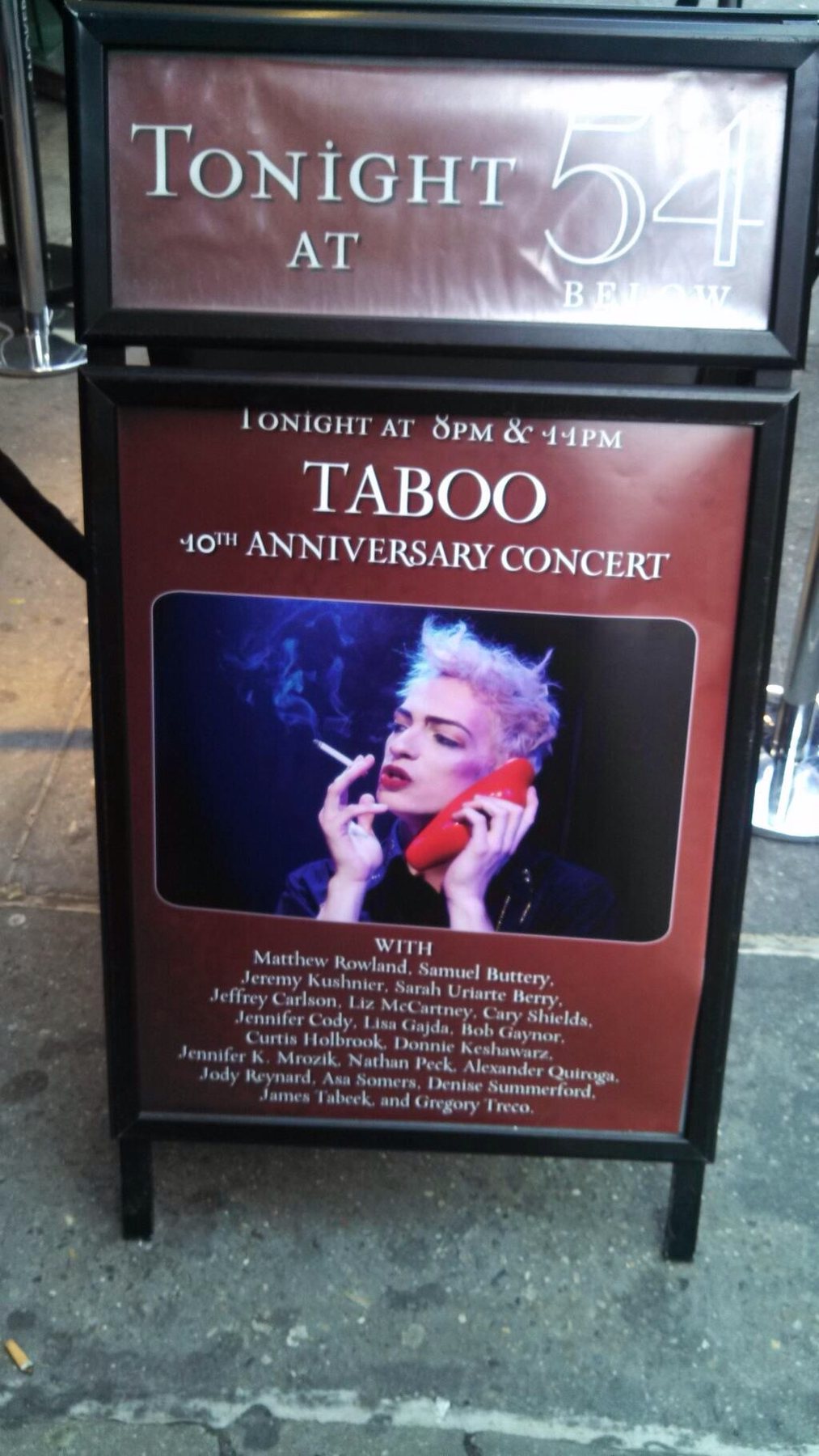 54 Below, New York